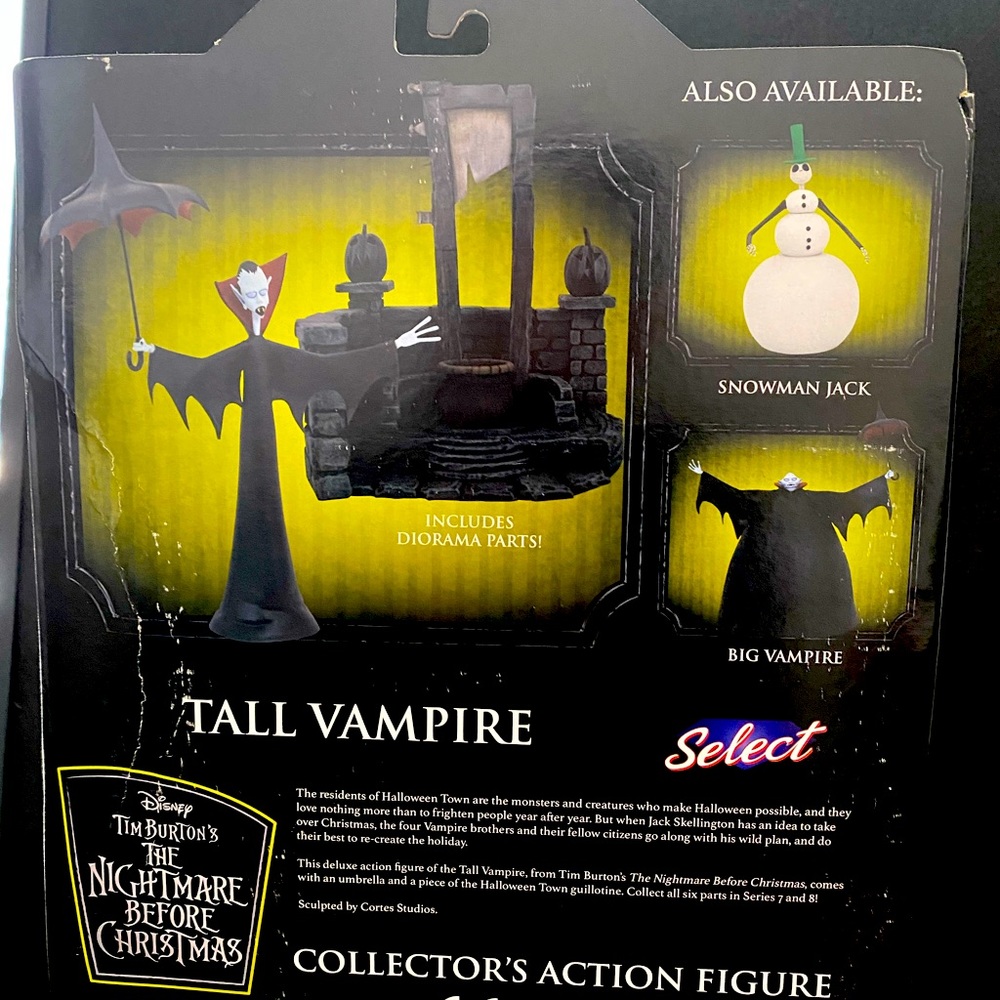 Nightmare Before Christmas Tall Vampire Action Figure